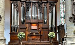 Mol, Sint-Pieter en Pauwel, Orgel im Seitenschiff